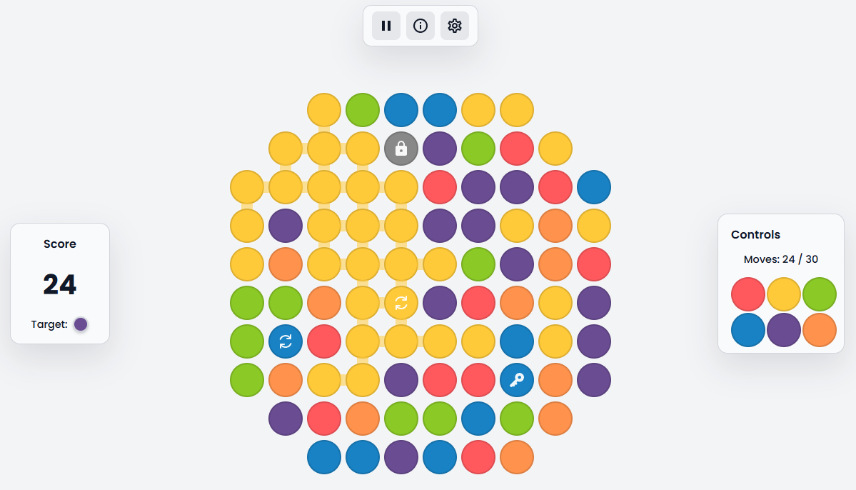 Overview of Huedrops.